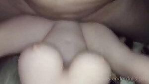 Blonde Slave doll MOANS and takes it Deep