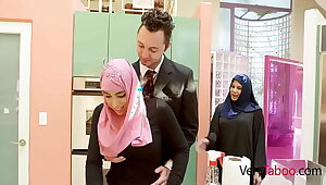 My Repressed Daughter In Hijab Gets Some Daddy Cock- Ella Knox